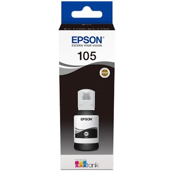 Cartus cerneala Epson 105 L7160 CISS 140ML BK Black Original