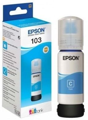 Cartus cerneala Epson 103 L3151, L3150, L3111, L3110 CISS 70ML Cyan Original
