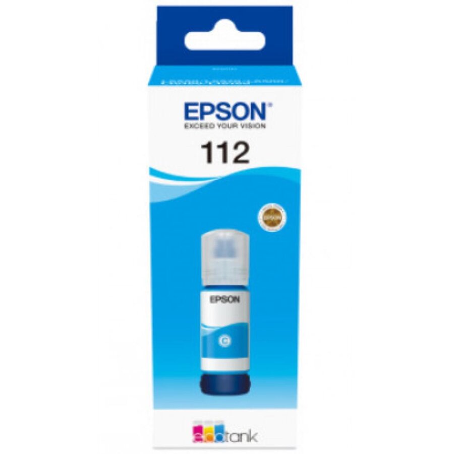 Cartus cerneala Epson 112 L15140, L15150, L15160, L6550, L6570 C13T06C24A Ink Cartridges, 112, 112 4 colour ink bottles, Ink Bottle, 1 x 70.0 ml Cyan Original