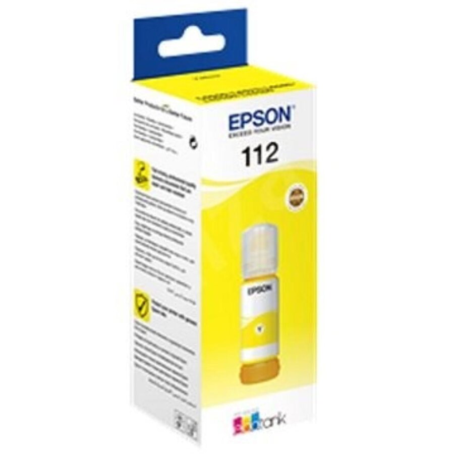 Cartus cerneala Epson 112 L15140, L15150, L15160, L6550, L6570 C13T06C44A Ink Cartridges, 112, 112 4 colour ink bottles, Ink Bottle, 1 x 70.0 ml Yellow Original
