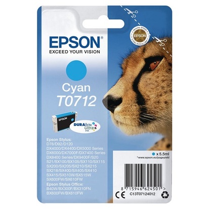Cartus cerneala Epson Stylus SDX 4400 C13T07124011 Cyan Original