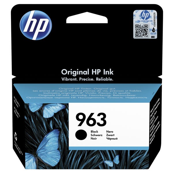 Cartus cerneala HP OJ Pro 9010, OJ Pro 9020, OJ Pro 9013, OJ Pro 9023, OJ Pro 9014 NR.963 NR.963 3JA26AE 1k Black Original