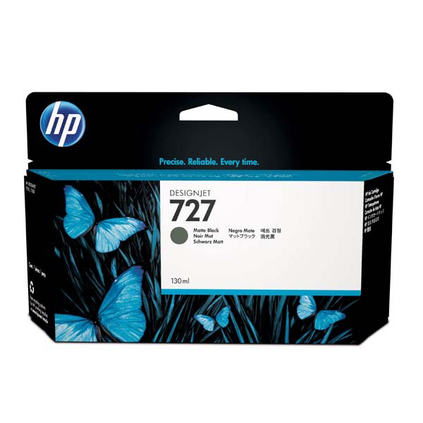 Cartus cerneala HP DJ T 1500 A1, DJ T 2500 E-MFP, DJ T 920 A1, DJ T 1500 PS A1, DJ T 2500 PS E-MFP, DJ T 920 PS A1 NR.727 NR.727 B3P22A Matt Black Original