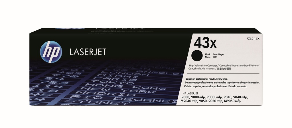 Cartus toner HP LJ 9000, LJ 9040, LJ 9050 NR.43X 30k Black Original