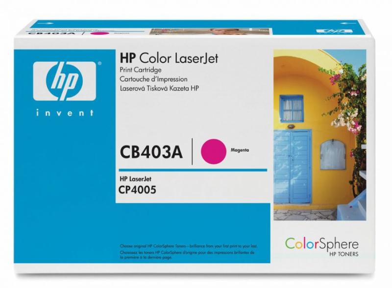 Cartus toner HP COLOR LJ CP 4005N, NR.642A, HP 642A, 7.5k, Magenta, Original