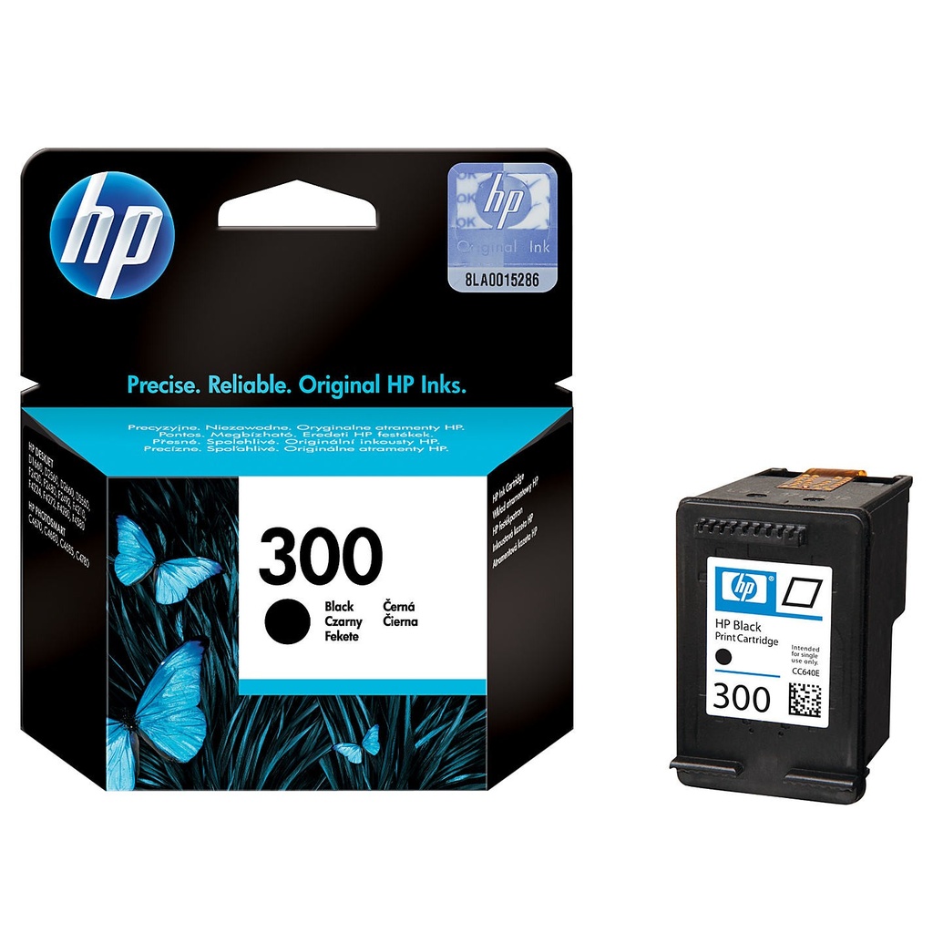 Cartus cerneala HP DJ F 2480, DJ 2660, DJ 1660, DJ F 4280, DJ 4200, DJ 5560, DJ 2560, DJ F 4283, DJ F 4224 NR.300 200pg Black Original