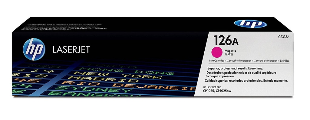 Cartus toner HP Color LJ Pro CP1025, TopShot LJ Pro M275, NR.126A, HP 126A, CE313A, 1k, Magenta, Original