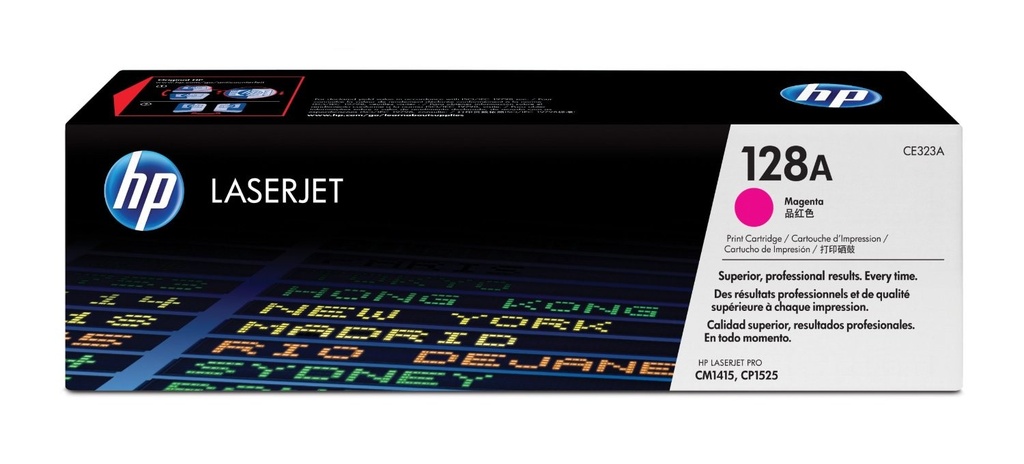 Cartus toner HP LJ Pro CM 1415, Color LJ CP 1520, Color LJ CP 1525 NR.128A NR.128A CE323A 1.3k Magenta Original