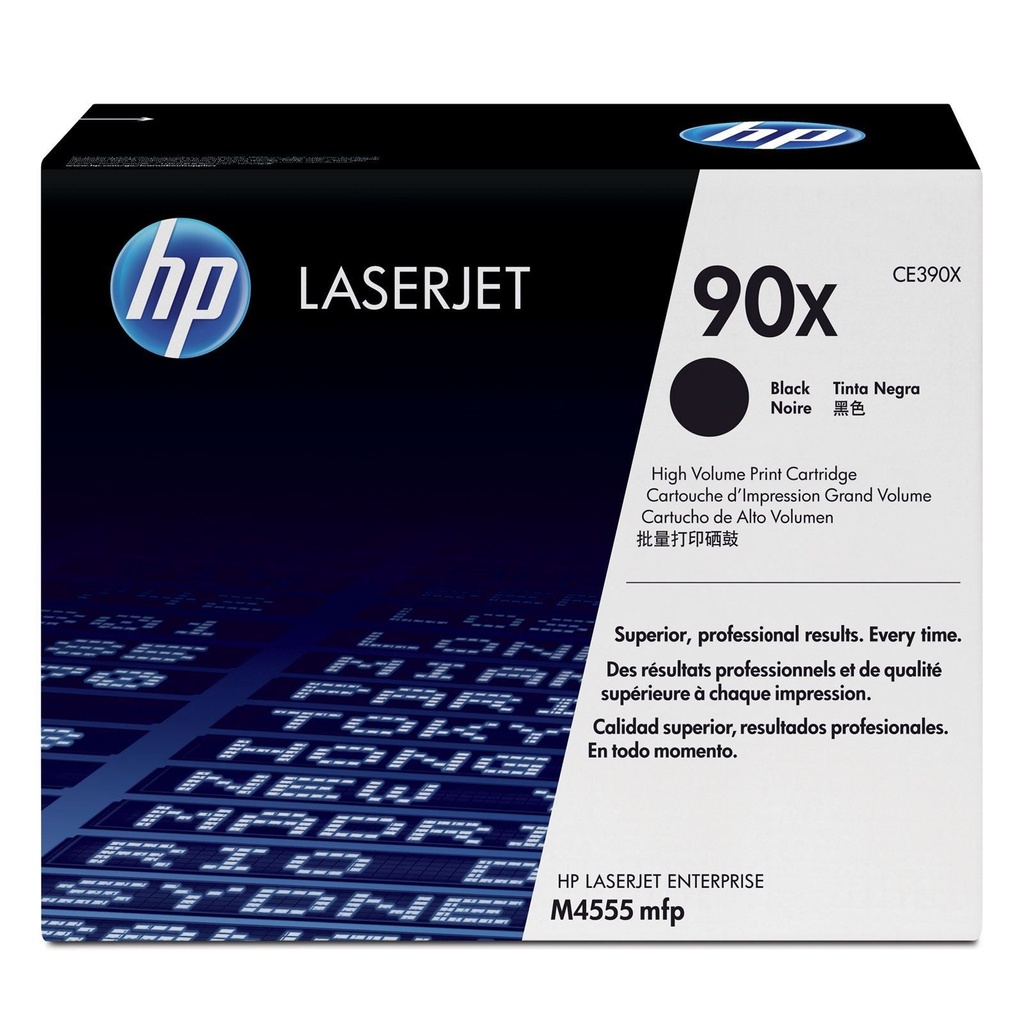 Cartus toner HP LJ ENTERPRISE M 603, LJ ENTERPRISE M 601, LJ M 4555 NR.90X 24k Black Original