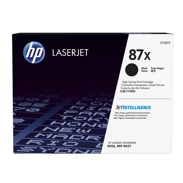 Cartus toner HP LJ PRO M 506DN, NR.87X, HP 87X, 18k, Black, Original