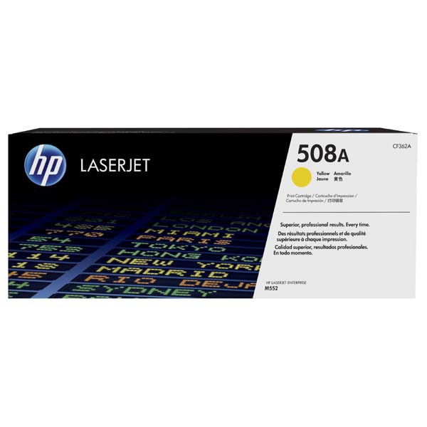 Cartus toner HP LJ M552DN NR.508A 5k NR.508A CF362A 5k Yellow Original