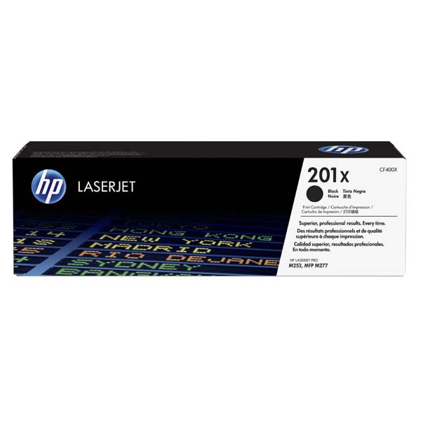 Cartus toner HC HP LJ PRO M252N, NR.201X, HP 201X, 2.8k, Black, Original