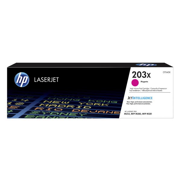 Cartus toner HP LJ PRO M254NW NR.203X NR.203X CF543X 2.5k Magenta Original