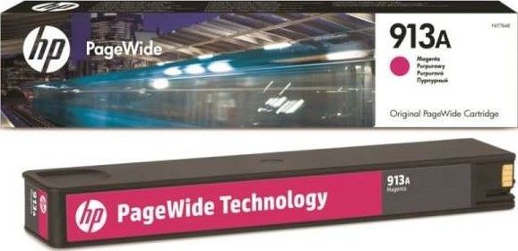 Cartus cerneala HP PAGEWIDE PRO 452DW NR.913A 3k NR.913A F6T78AE 3k Magenta Original