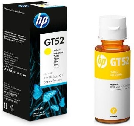 Cartus cerneala HP 319, 419, 515, Deskjet GT 5810, 615, Ink Tank 315, 415, Smart Tank 500, 530, 5820 GT52 GT52 M0H56AE Yellow Original