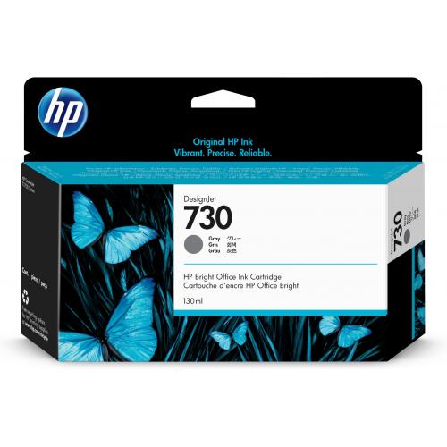 Cartus cerneala HP DJ T1700 NR.730 130ml NR.730 P2V66A 130ml Gray Original