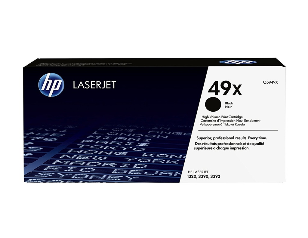 Cartus toner HP LJ 3390, LJ 1160, LJ 3392, LJ 1320 NR.49X 6k Black Original