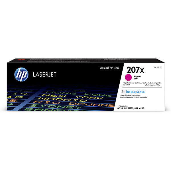 Cartus toner HC HP LJ Pro M283fdn, LJ Pro M255dw, LJ Pro M283fdw, LJ Pro M282nw, NR.207X, HP 207X, W2213X, 2.45k, Magenta, Original