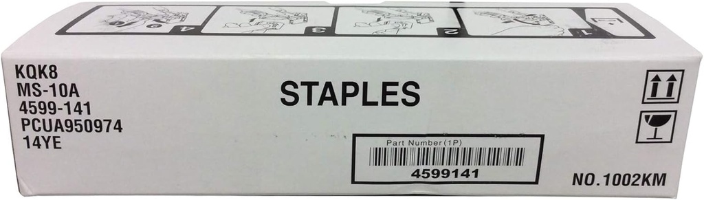 Staple Cartridge Minolta Bizhub 758, Bizhub 958, Bizhub 958, Bizhub C 224, Bizhub C 224e, Bizhub C 364, Bizhub C 364e, Bizhub C 454, Bizhub C 454e, Bizhub C 554, Bizhub C 554e, Bizhub C 284, Bizhub C 284e, Bizhub C 458, Bizhub C 558, Bizhub C 658, Bizhub C 650, Bizhub C 550, Bizhub C 652 MS10A Original