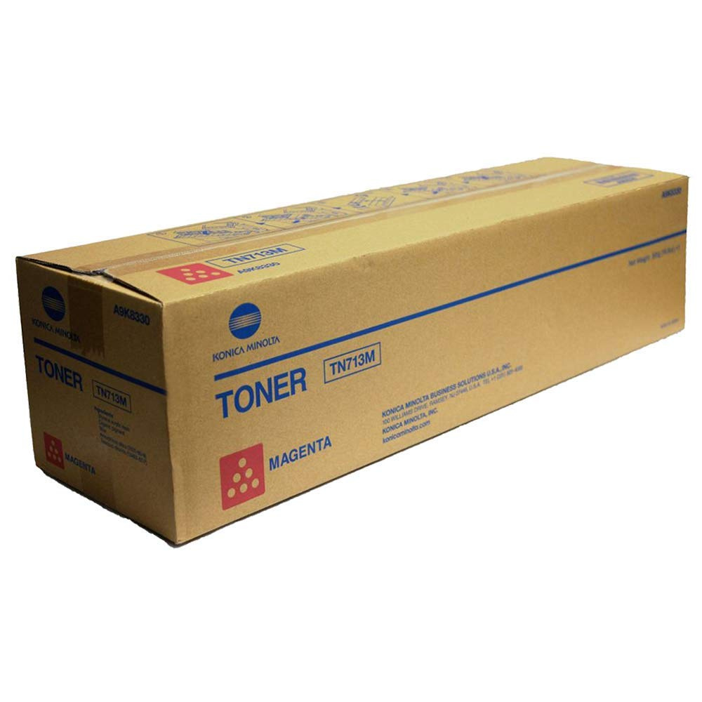 Cartus toner Minolta Bizhub C659, Bizhub AP C759, Bizhub C759 TN713 TN713M A9K8350 1 spiral bottle, yield approx. 33,2k / 5% Magenta Original