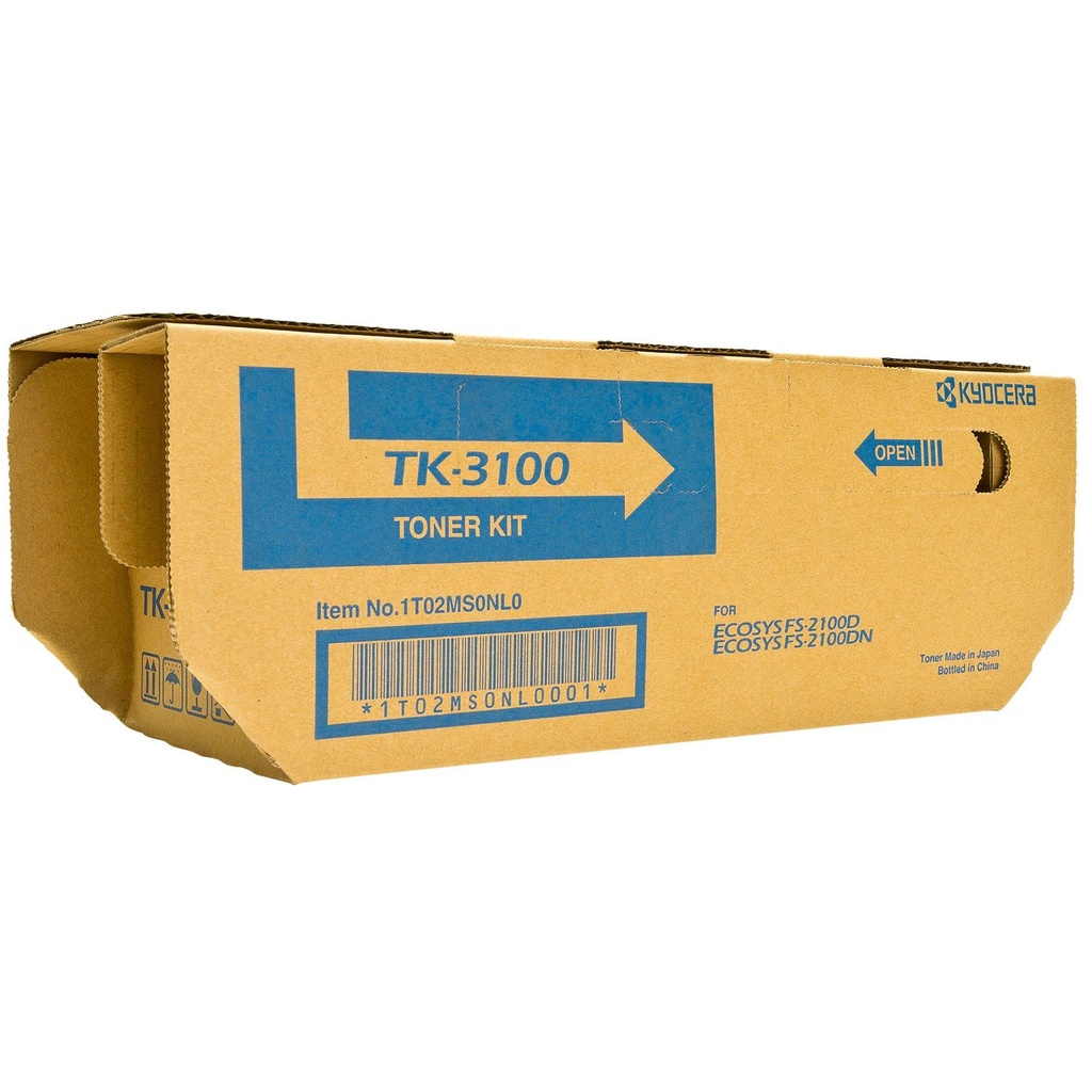 Cartus toner Kyocera Mita FS-2100D 12.5K TK-3100 Black Original