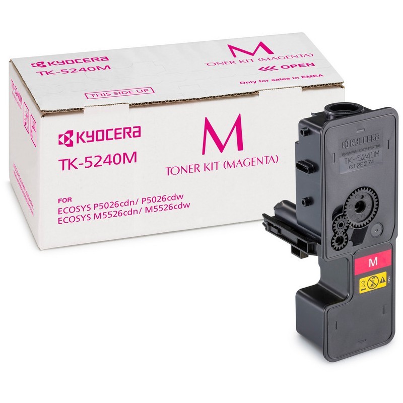 Cartus toner Kyocera Mita M 5526 CDN TK-5240M 3k Magenta Promo Original