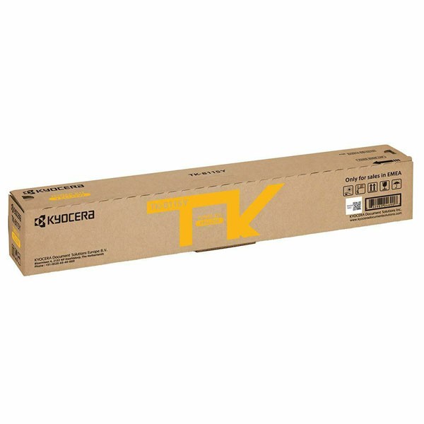 Cartus toner Kyocera Mita M 8124 CIDN TK-8115Y 6k Yellow Promo Original