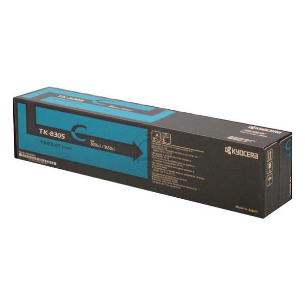 Cartus toner Kyocera Mita TASKALFA 3050CI TK-8305CY 15k Cyan Original