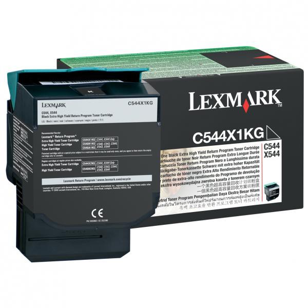 Cartus toner Lexmark Return C544 C544X1KG 6k Black Original