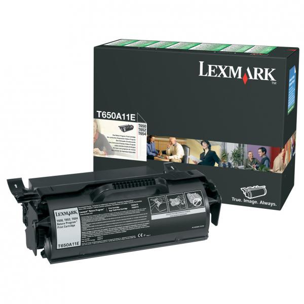 Cartus toner Lexmark Return T650 T650A11E 7K Black Original