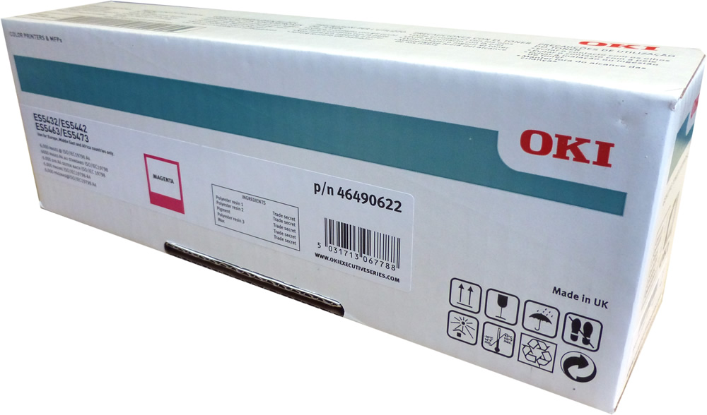 Cartus toner Okidata ES 5432dn, 5442dn, 5463 DN MFP, 5473 MFP 46490622 6k Magenta Original