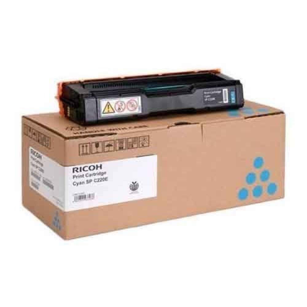 Cartus toner Ricoh SP C220S, SP C221F, SP C222SF Type SP C220E 406053 407645 Cyan Original