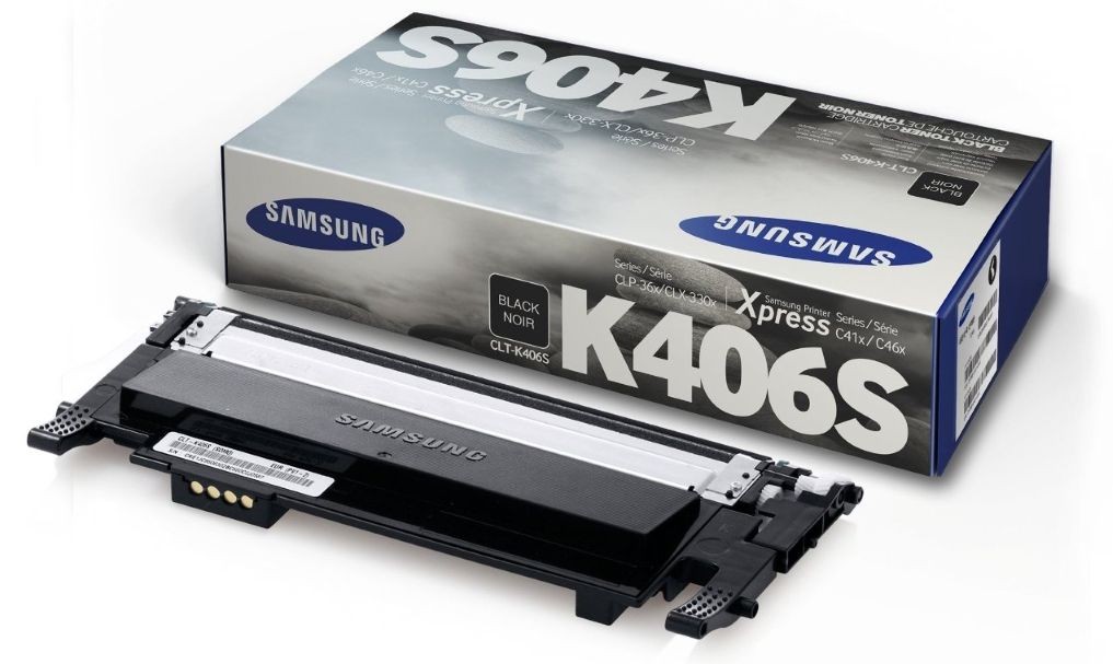 Cartus toner Samsung CLX 3305, CLP 365, CLX 3300, CLP 360 406 CLT-K406S Black Original