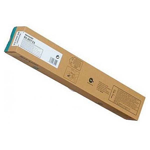 Cartus toner Sharp MX 2610 N, MX 2615 N, MX 2640 N, MX 3110 N, MX 3115 N, MX 3140 N, MX 3610 N, MX 3640 N MX-36GTCA 15k Cyan Original
