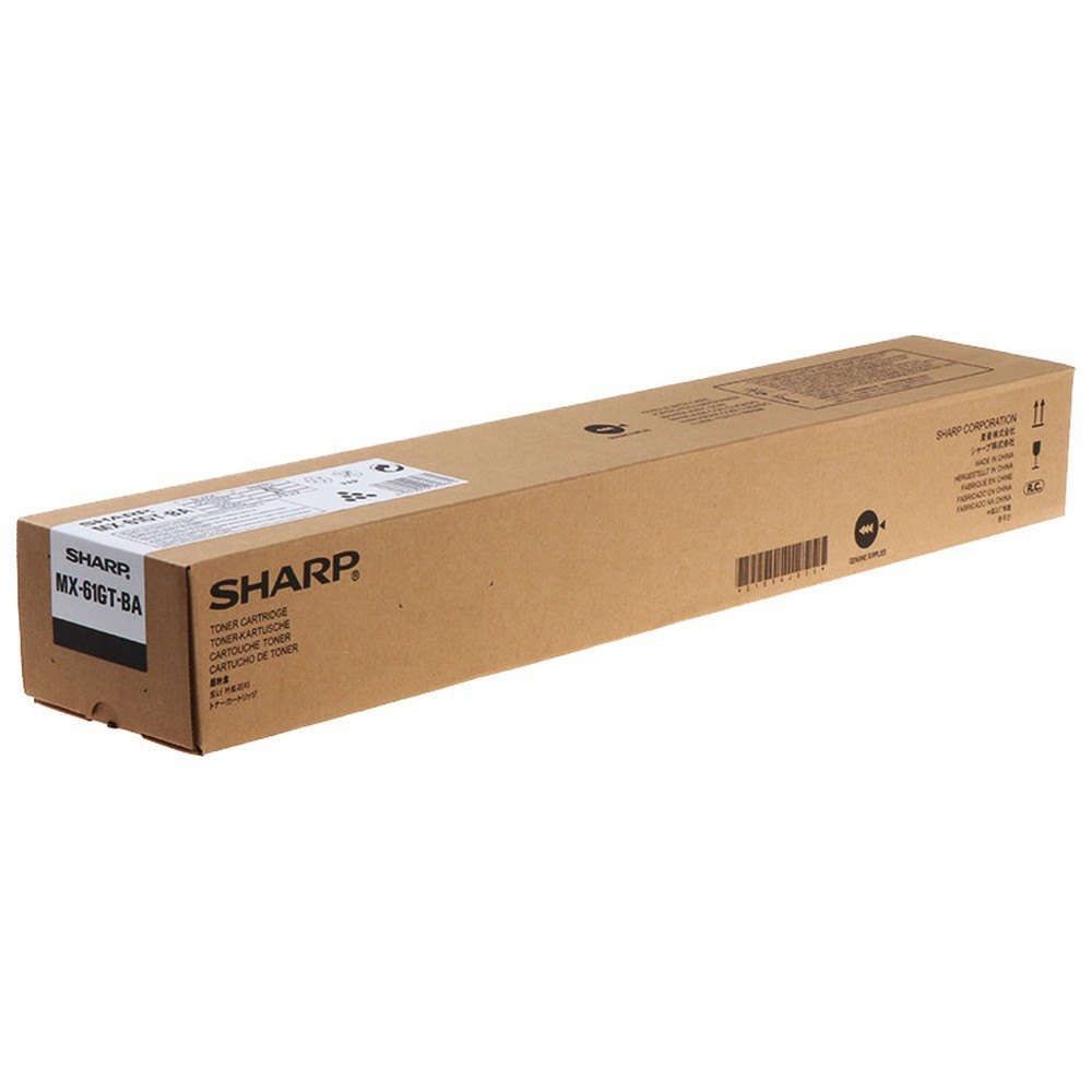 Cartus toner Sharp MX 2651, MX 3050 N, MX 3051, MX 3051 EU, MX 3061, MX 3061 EU, MX 3061 S, MX 3061 SEU, MX 3071, MX 3071 EU, MX 3071 S, MX 3071 SEU, MX 3550 N, MX 3551, MX-61GTBA 40k Black Original