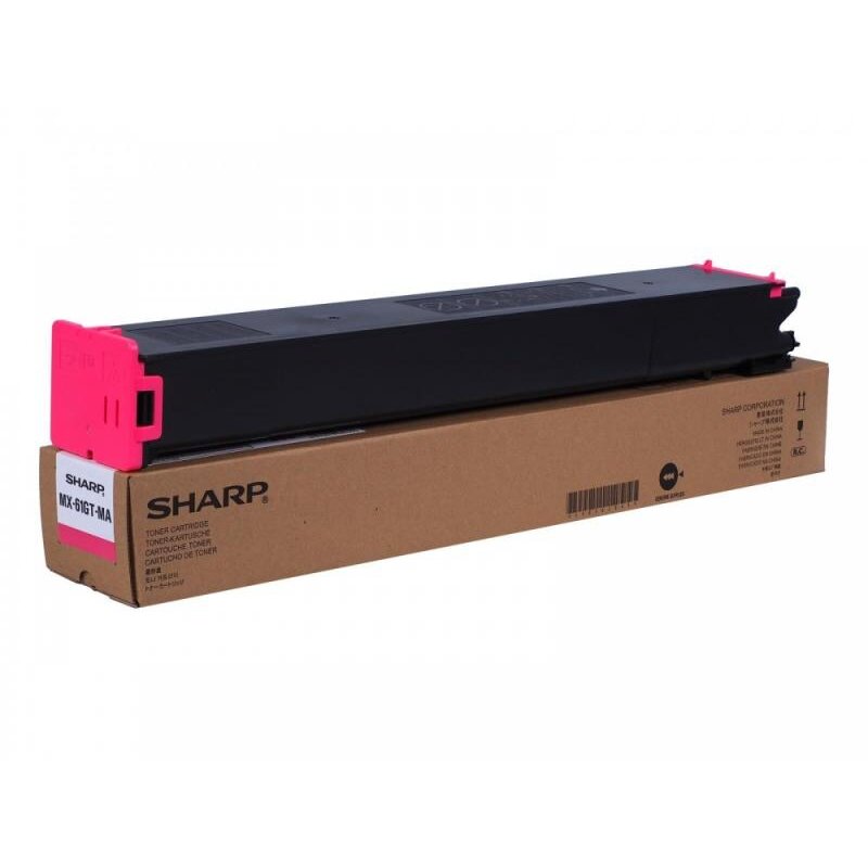 Cartus toner Sharp MX 2651, MX 3050 N, MX 3051, MX 3051 EU, MX 3061, MX 3061 EU, MX 3061 S, MX 3061 SEU, MX 3071, MX 3071 EU, MX 3071 S, MX 3071 SEU, MX 3550 N, MX 3551, MX-61GTMA 24k Magenta Original