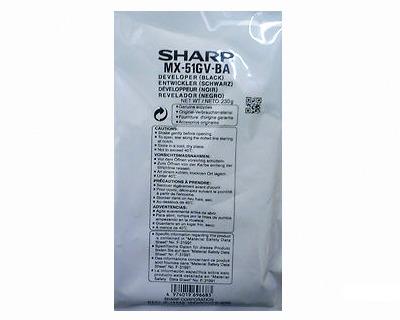 Developer Sharp MX 4110 N, MX 4111 N, MX 4112 N, MX 4112 NSFA, MX 4140 N, MX 4141 N, MX 5110 N, MX 5111 N, MX 5112 N, MX 5140 N, MX 5141 N MX-51FVBA, MX-51GVBA 150k Black Original