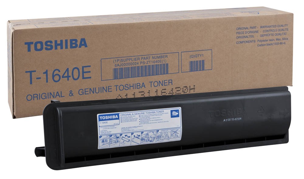 Cartus toner Toshiba E-STUDIO 205 J, E-STUDIO 163, E-STUDIO 203, E-STUDIO 237, E-STUDIO 167 I, E-STUDIO 207, E-STUDIO 166, E-STUDIO 205 SE, E-STUDIO 165, E-STUDIO 205, E-STUDIO 237 I, E-STUDIO 167 J, E-STUDIO 207 I, E-STUDIO 167, E-STUDIO 206, E-STUDIO 165 J T-1640E-24K T-1640E-24K Black Original