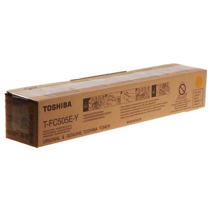 Cartus toner Toshiba E-STUDIO 2505 AC, E-STUDIO 3005 AC, E-STUDIO 3505 AC, E-STUDIO 4505 AC, E-STUDIO 5005 AC 6AJ00000147, 6AJ00000211, T-FC505EY Equivalent to TFC505EY, 33,6k Yellow Original