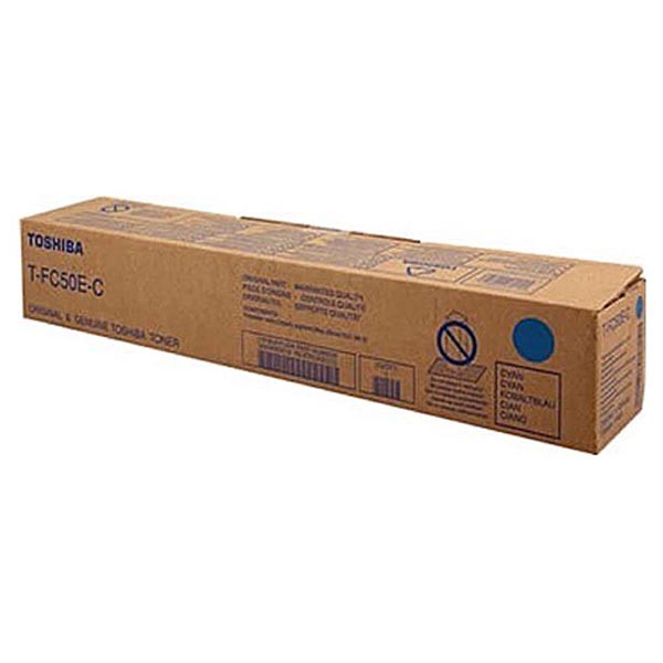 Cartus toner Toshiba E-STUDIO 2555 CSE, E-STUDIO 3055 CSE, E-STUDIO 3555 CSE, E-STUDIO 4555 CSE, E-STUDIO 5055 CSE 6AJ00000227, T-FC50EC, T-FC50PC 33,6k Cyan Original