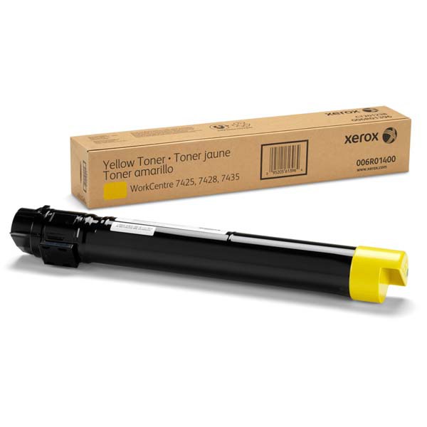 Cartus toner Xerox WC7435, WC7425, WC7428 006R01400 Yellow Original
