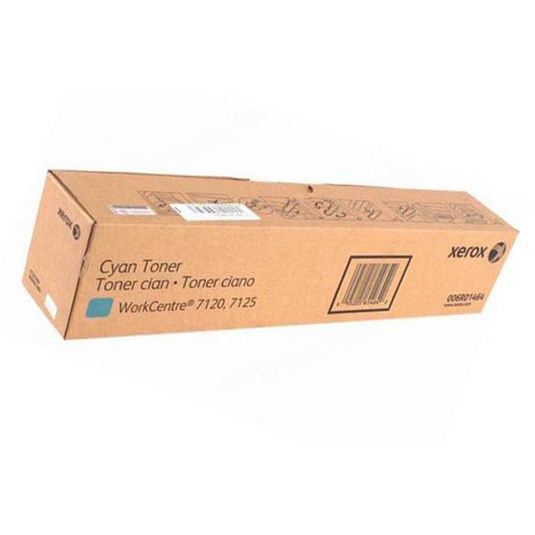 Cartus toner Xerox WC7125, WC7120, WC7220 006R01464 15k Cyan Original