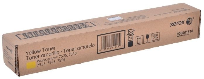 Cartus toner Xerox WC7970, WC7835, WC7545, WC7530, WC7845, WC7830, WC7535, WC7525 006R01518 Yellow Original