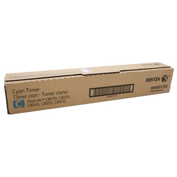 Cartus toner Xerox Altalink C 8000, C 8030, C 8035, C 8045, C 8055, C 8070 006R01702 15k Cyan Promo Original