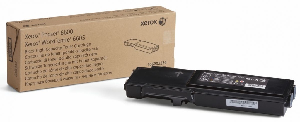 Cartus toner Xerox Phaser 6600, WC6605 106R02252 3k Black Original