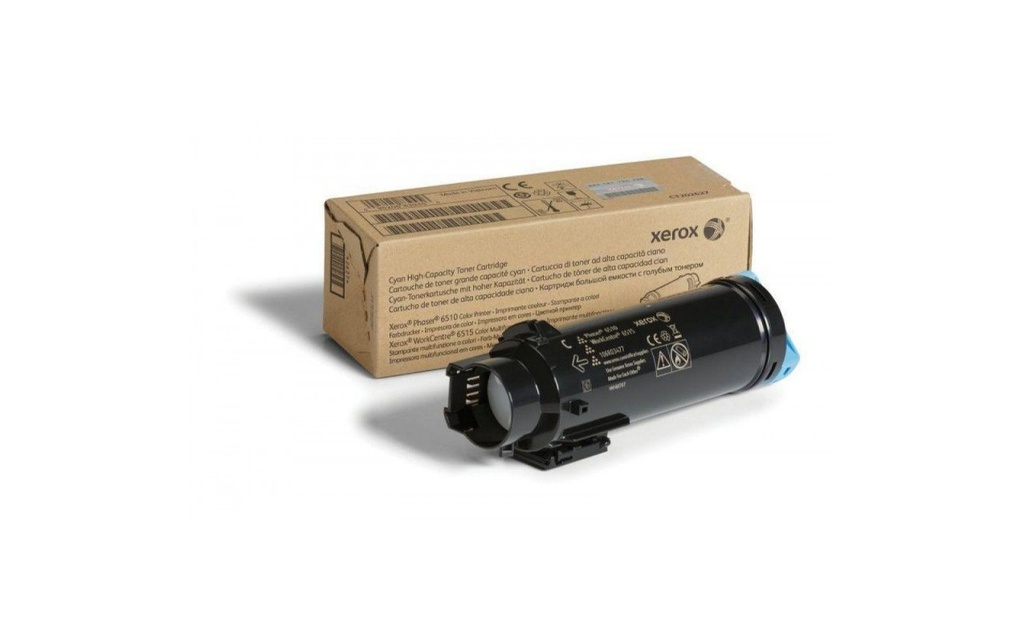 Cartus toner Xerox Phaser 6515, 6510, WC6515DN HC 106R03485 2.4k Cyan Original