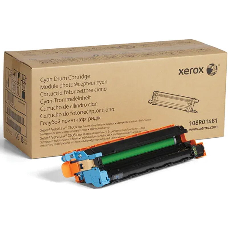 Drum Unit Xerox Versalink C500, Versalink C505 40k 108R01481 Cyan Original