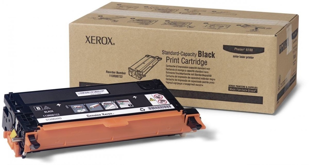 Cartus toner Xerox Phaser 6180 113R00722 3k Black Original