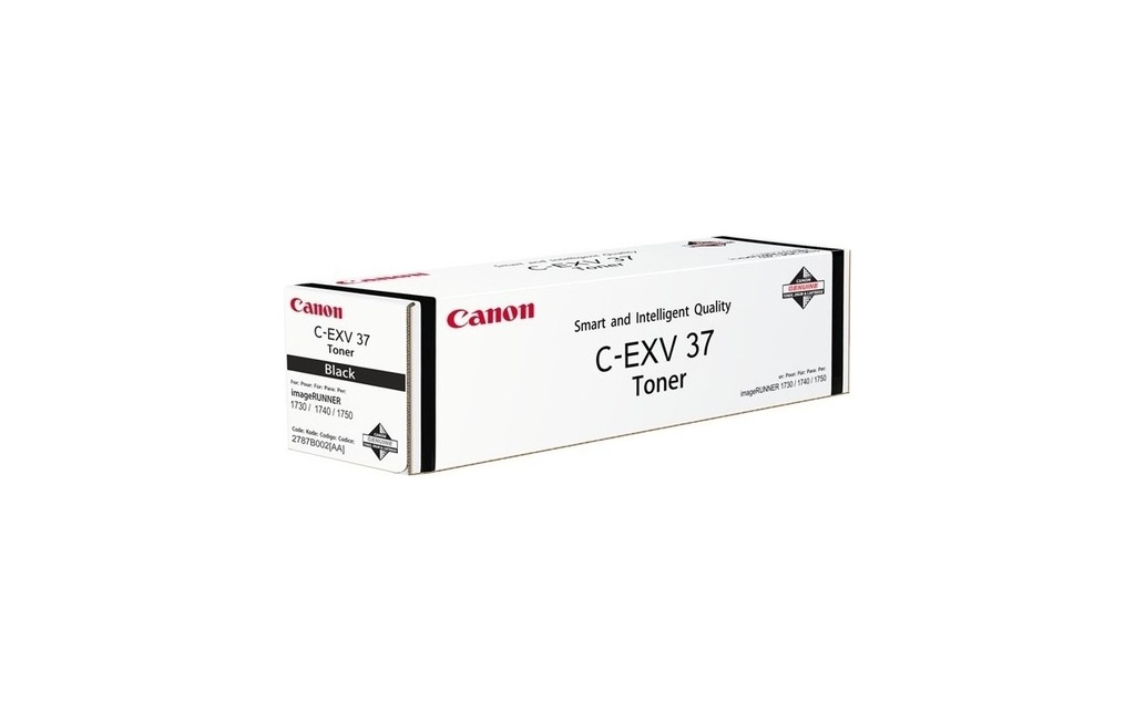 Cartus toner Canon iR 1730, IR 1740, IR 1750 C-EXV37 C-EXV37BK Black Original