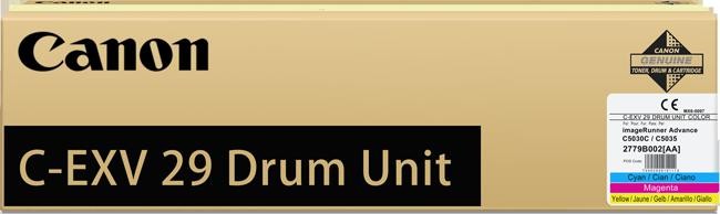 Drum Unit Canon IRA C5030, IRA C5035 C-EXV29CMY Cyan/Magenta/Yellow Original